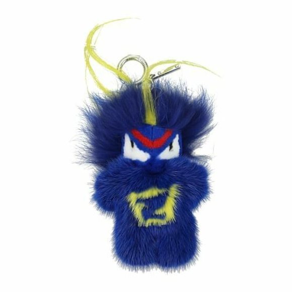 Fendi Fendirumi Bug-Kun Bag Mink Fox Charm NWT - Picture 1 of 4